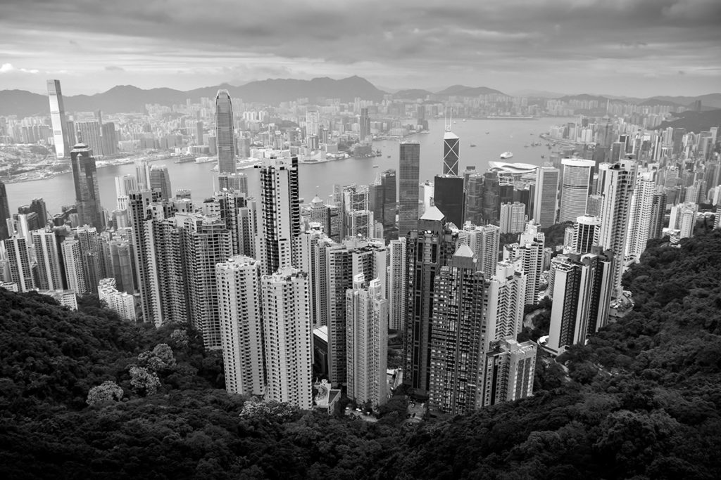 Vue mythique sur Hong Kong depuis le Pic Victoria (The Peak)