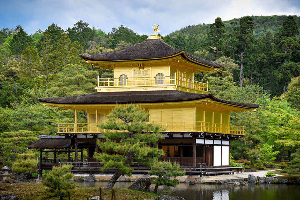 Temple Kinkakuji (pavillon d'or) - Kyoto